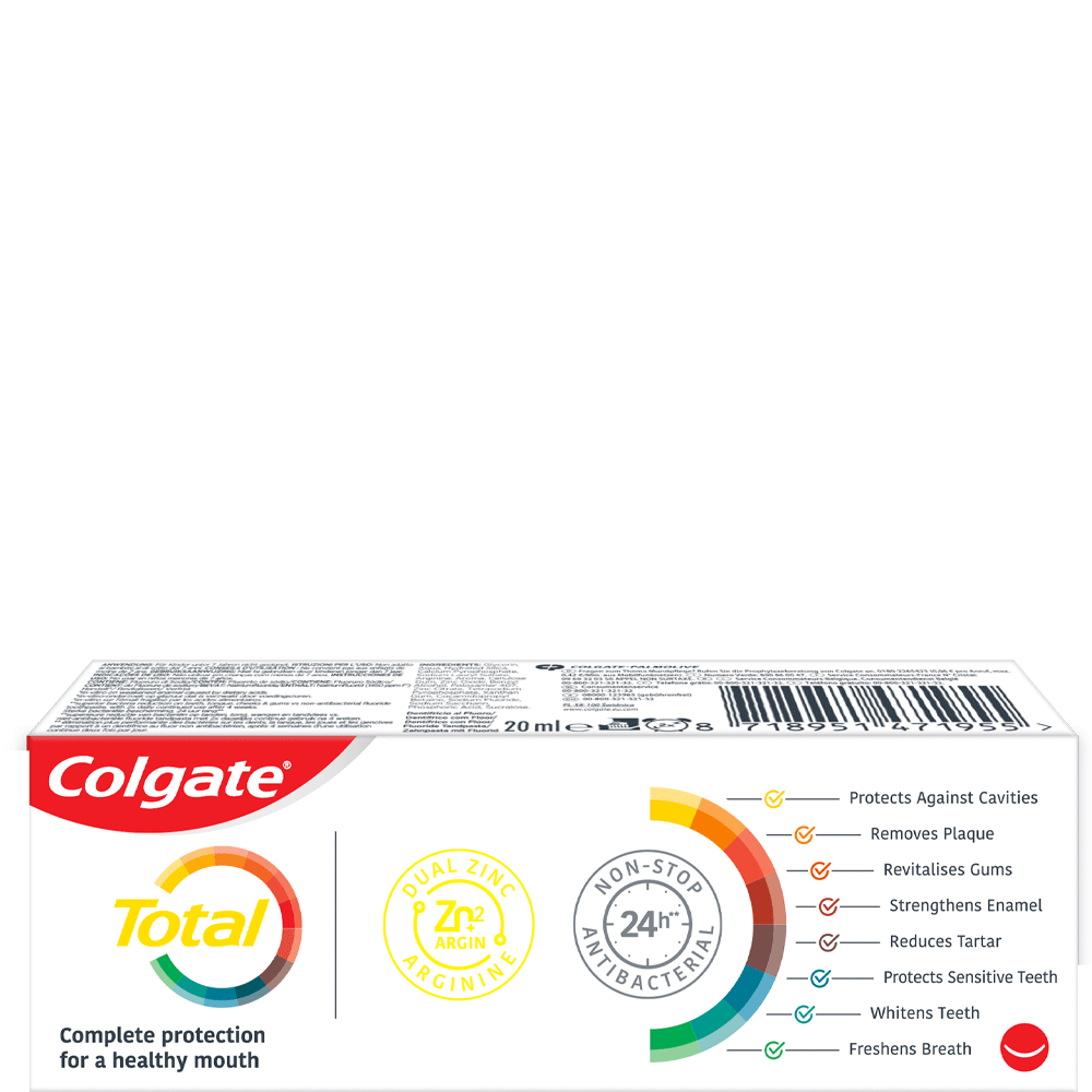 Bild: Colgate Total Zahncreme Mini