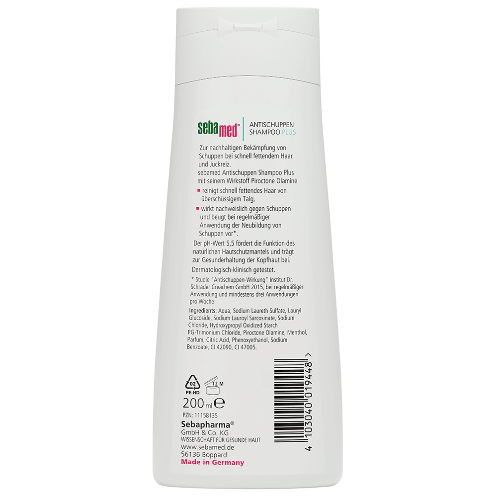 Bild: sebamed Anti-Schuppen Shampoo Plus