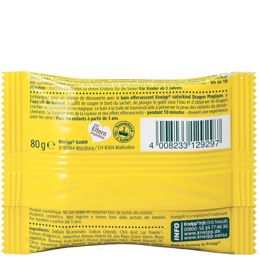 Bild: Kneipp Naturkind Zauberdrache Kinder Sprudelbad