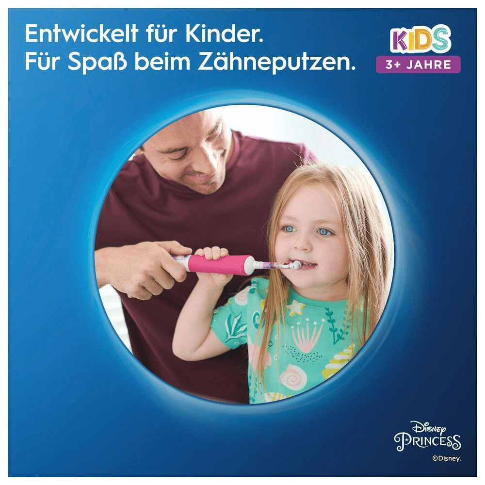 Bild: Oral-B Kids Prinzessin Elektrische Kinderzahnbürste, Rosa