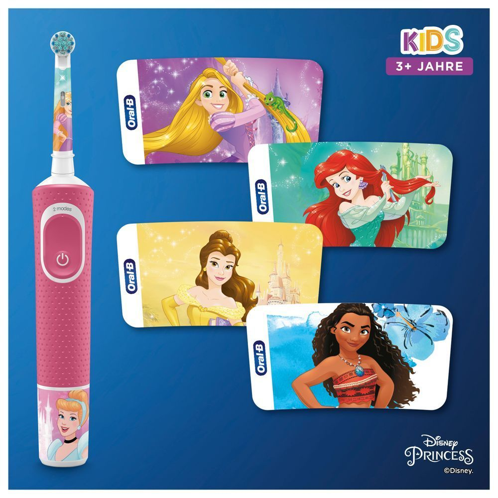 Bild: Oral-B Kids Prinzessin Elektrische Kinderzahnbürste, Rosa