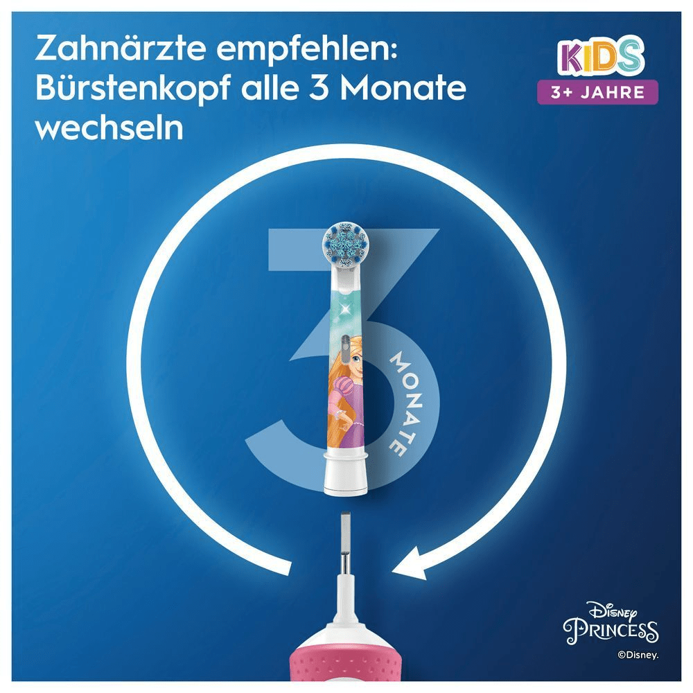 Bild: Oral-B Kids Prinzessin Elektrische Kinderzahnbürste, Rosa