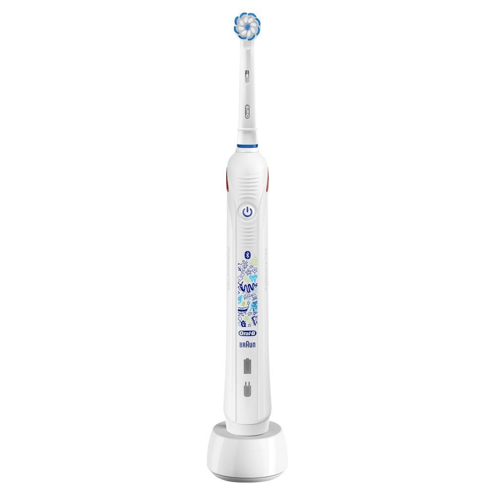 Bild: Oral-B Junior Elektrische Kinderzahnbürste, Weiß