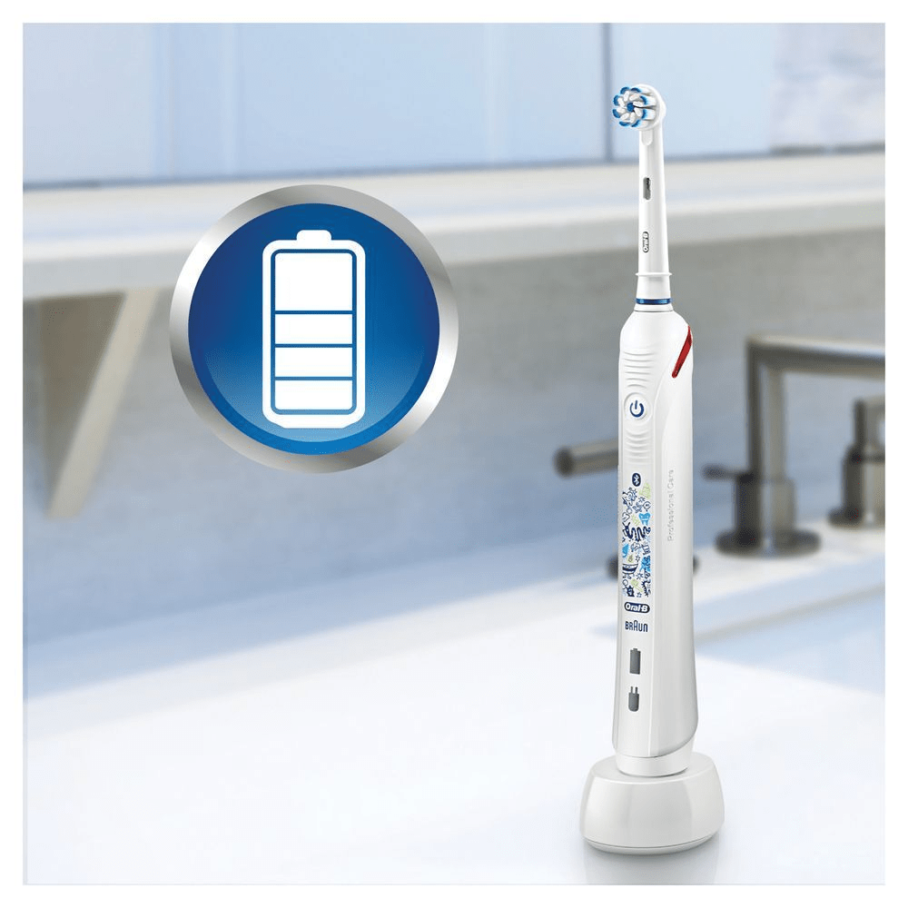 Bild: Oral-B Junior Elektrische Kinderzahnbürste, Weiß