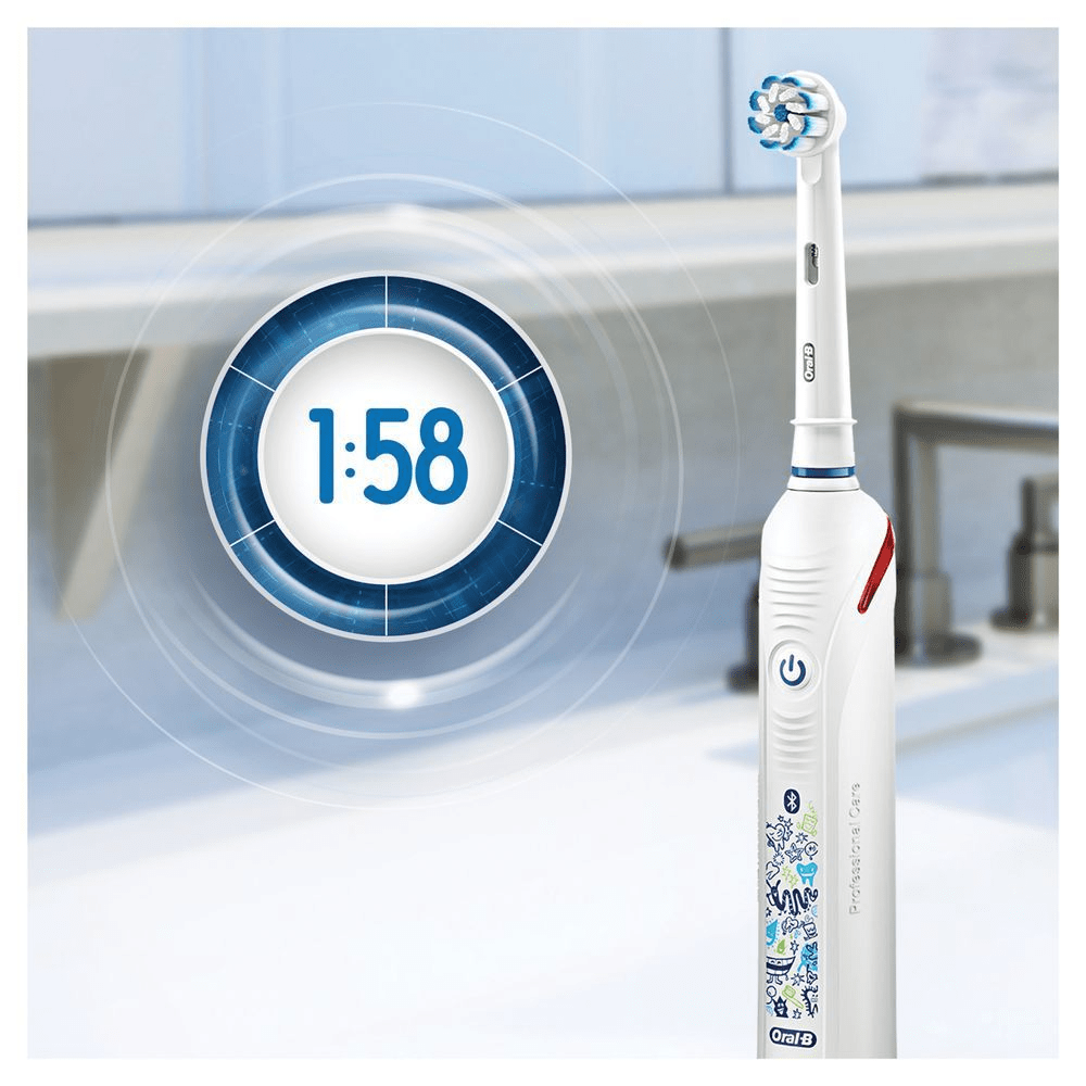 Bild: Oral-B Junior Elektrische Kinderzahnbürste, Weiß
