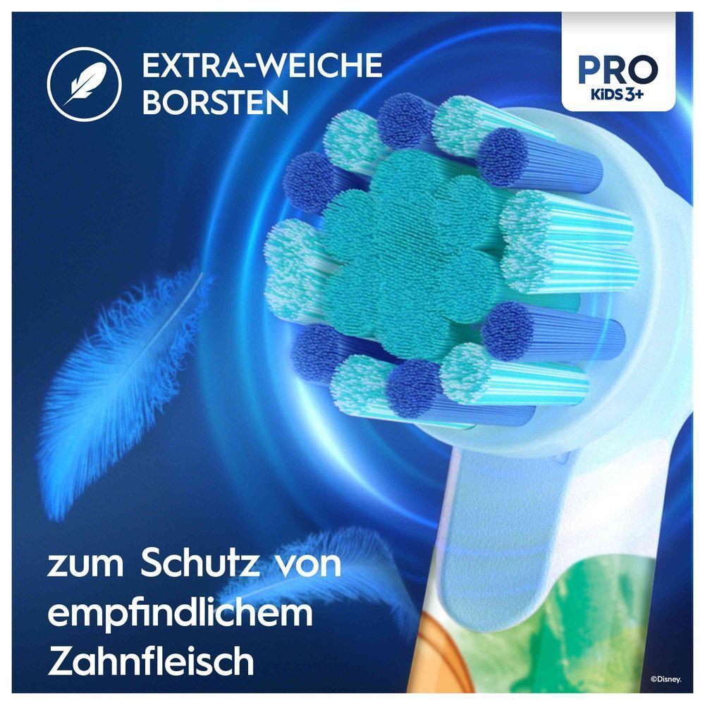 Bild: Oral-B Pro Kids Princess Elektrische Zahnbürste, Lila/Blau