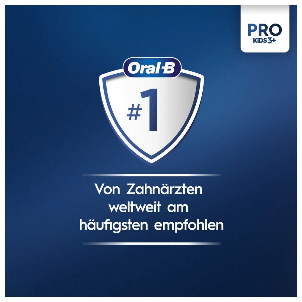 Bild: Oral-B Pro Kids Princess Elektrische Zahnbürste, Lila/Blau