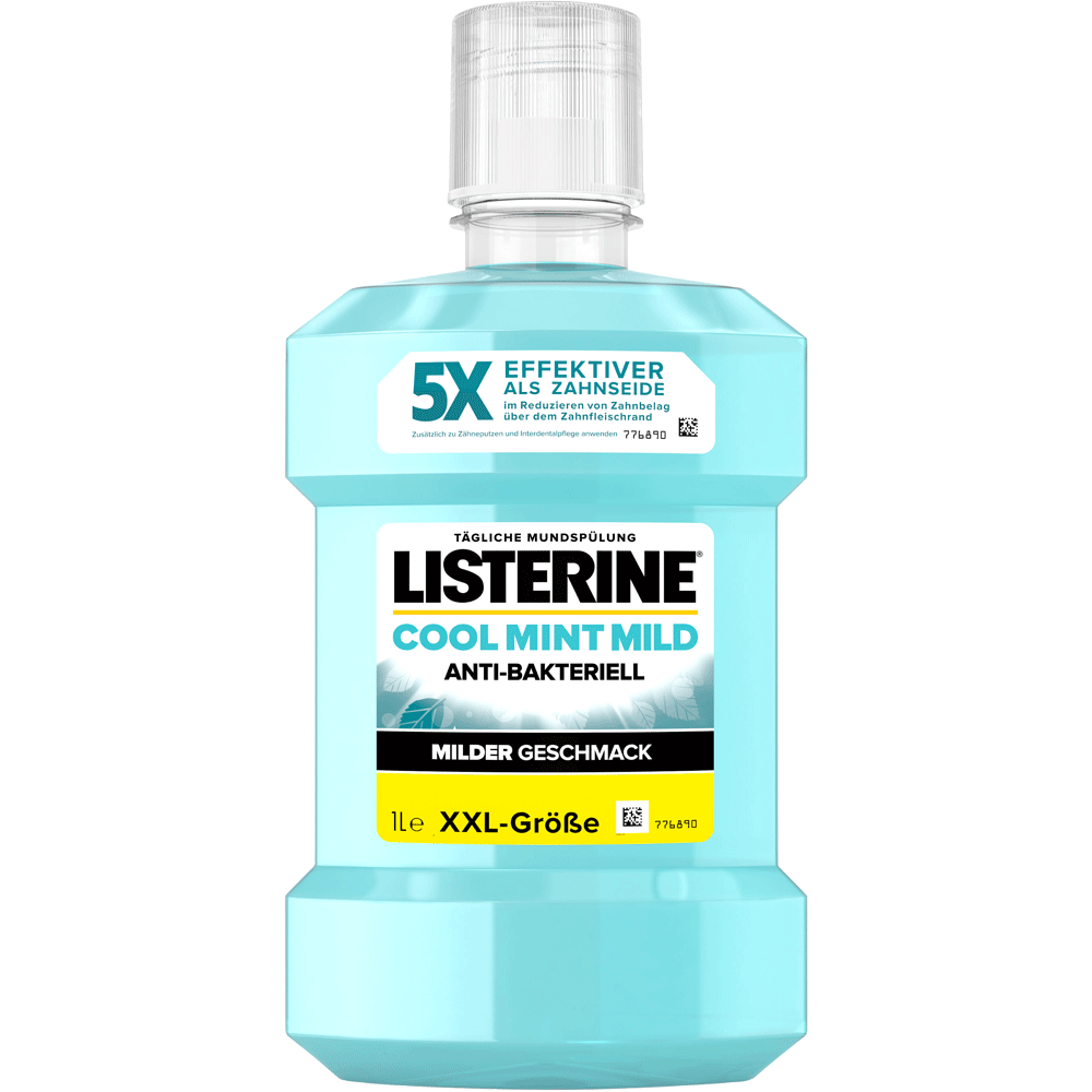 Bild: LISTERINE Mundspülung Cool Mint Mild Milder Geschmack