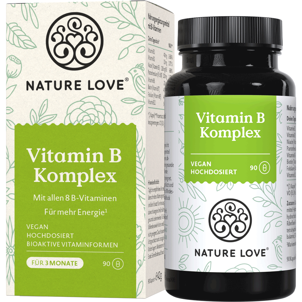 Bild: NATURE LOVE Vitamin B Komplex