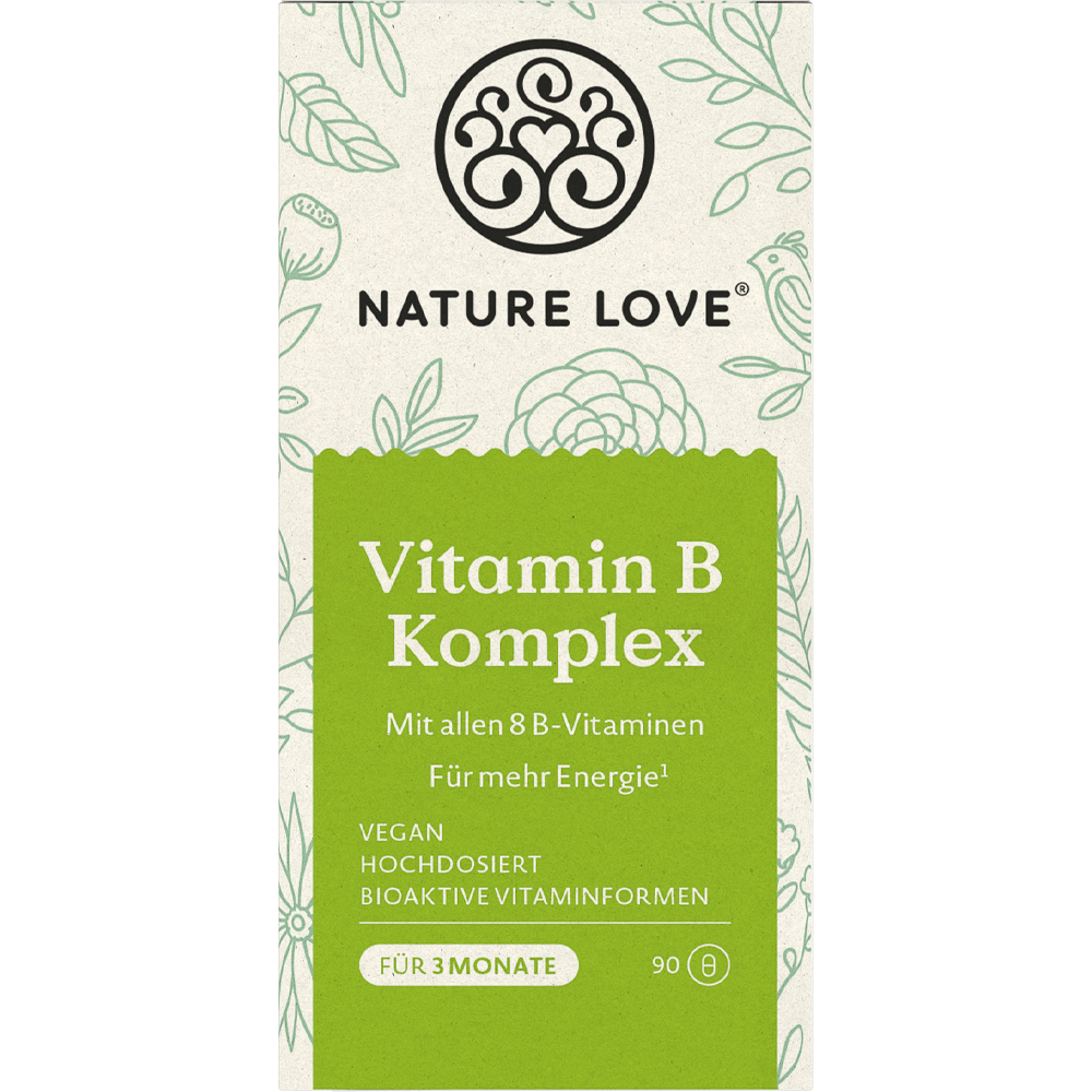 Bild: NATURE LOVE Vitamin B Komplex