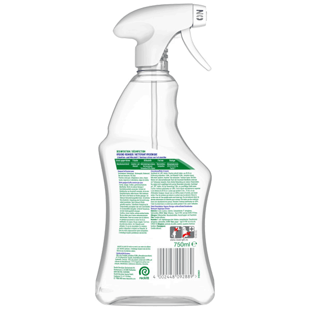 Bild: Dettol Desinfektions Reiniger Limetten und Minzduft