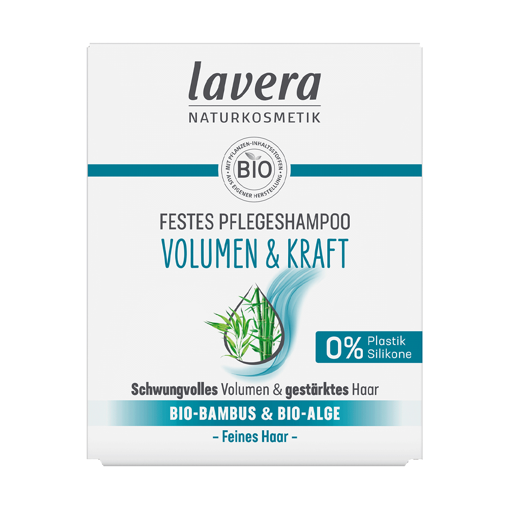 Bild: lavera Festes Pflegeshampoo Volumen & Kraft