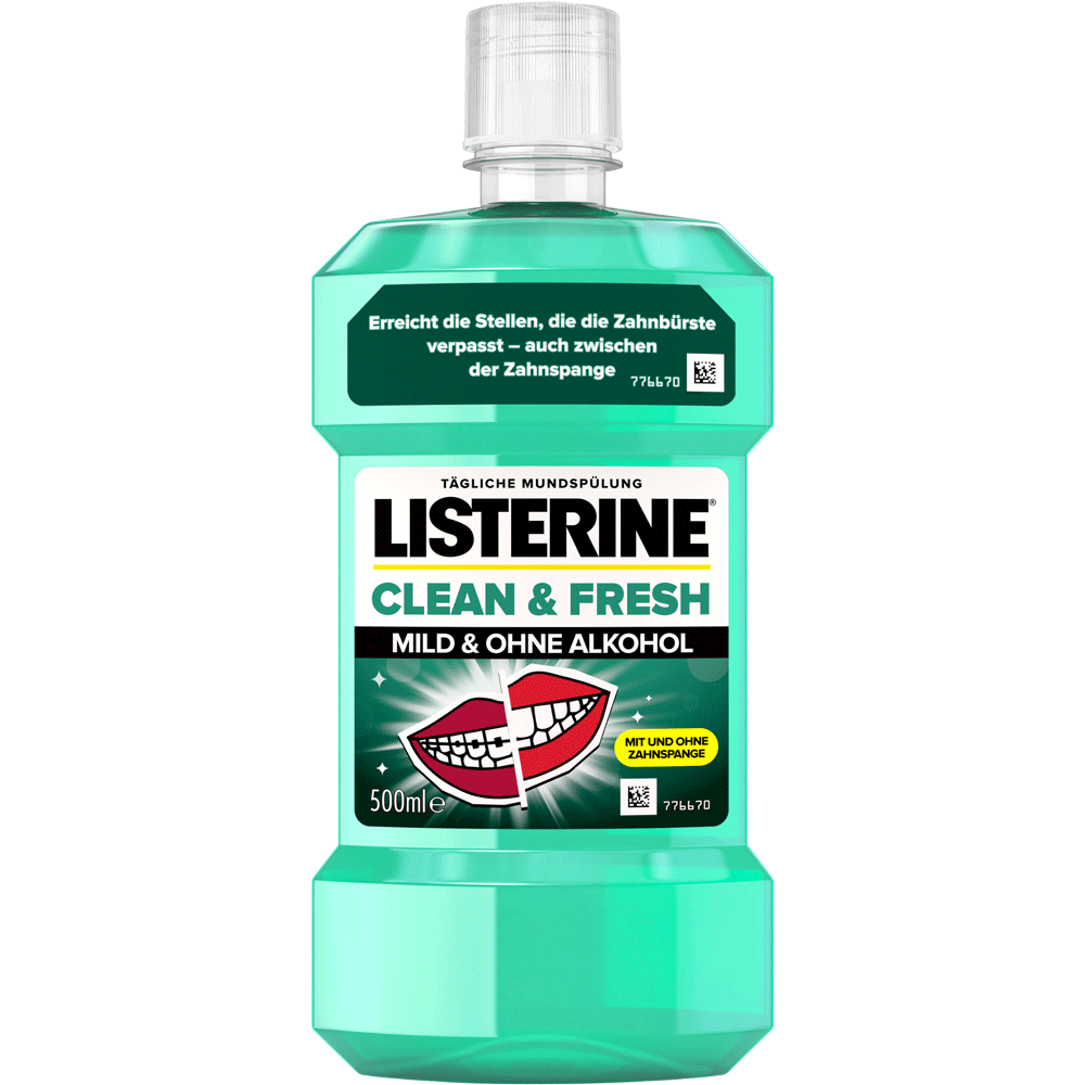 Bild: LISTERINE Mundspülung Clean & Fresh