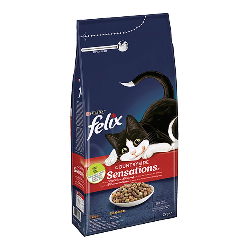 Bild: Felix Countryside Sensations mit Rind, Huhn und Gemüse