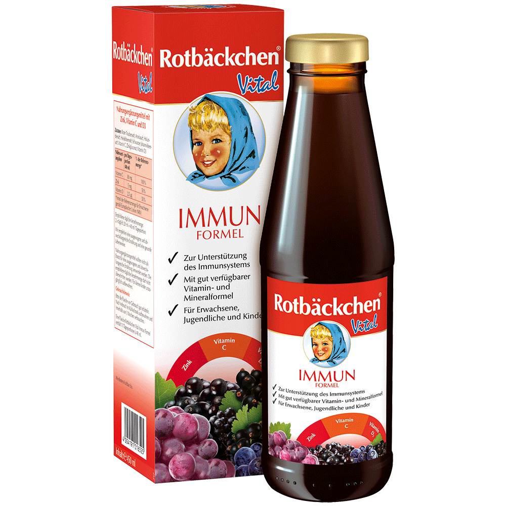 Bild: Rotbäckchen Saft Vital Immun