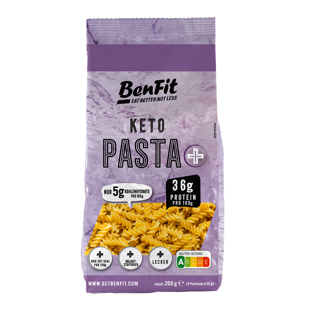 Bild: BenFit Keto Protein Pasta 