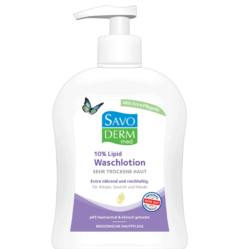 Bild: SAVODERM med Waschlotion Lipid 