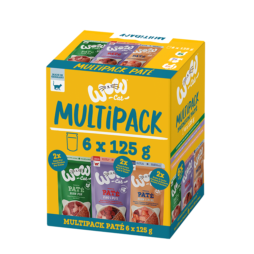 Bild: WOW Cat Paté Multipack