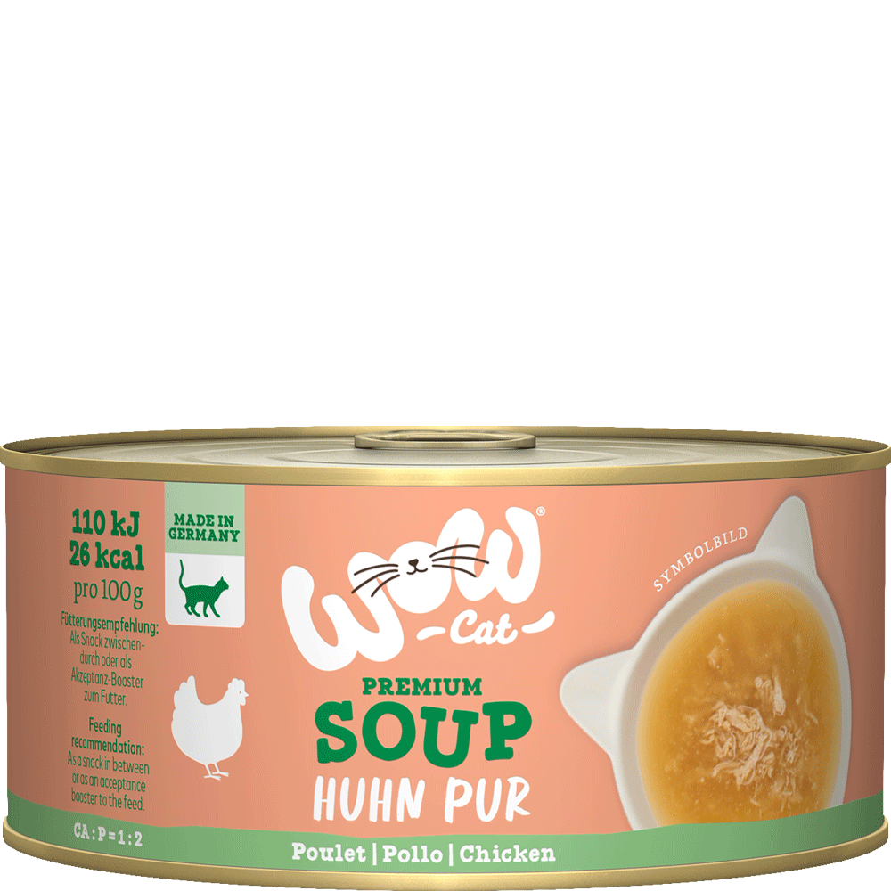 Bild: WOW Cat Soup Huhn Pur