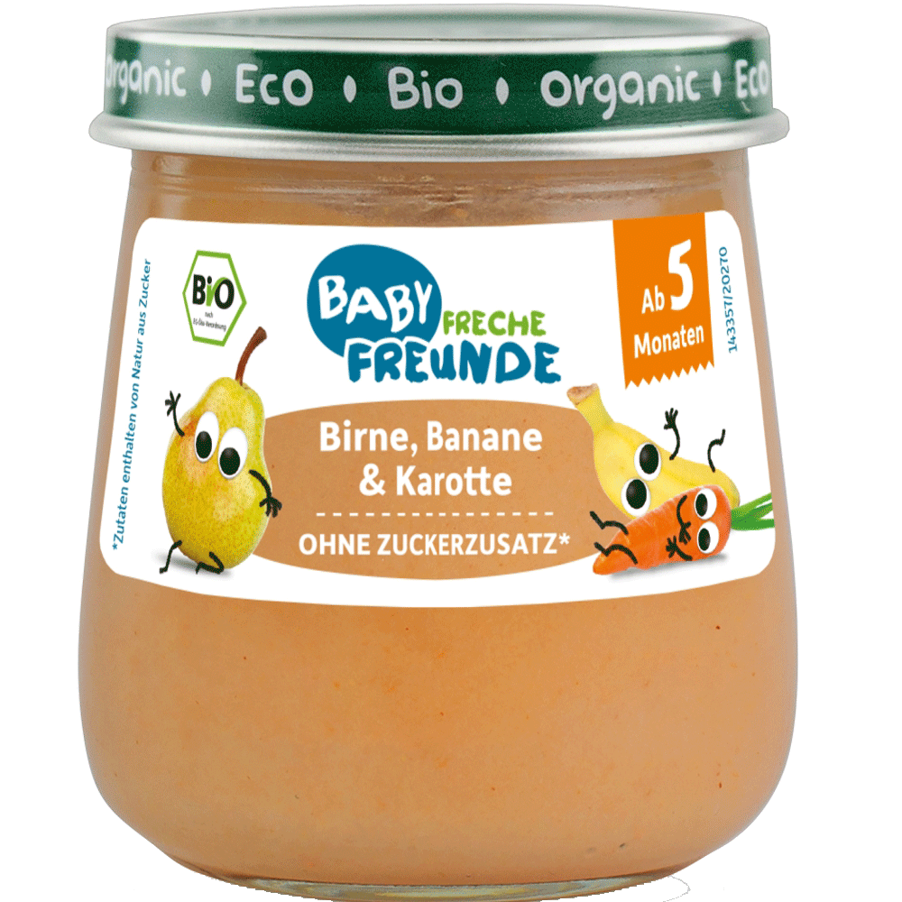 Bild: Freche Freunde Birne, Banane, Karotte