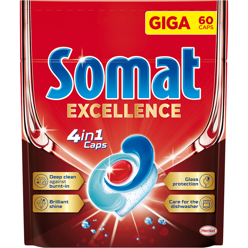 Bild: Somat Excellence 4in1 Caps Giga Pack