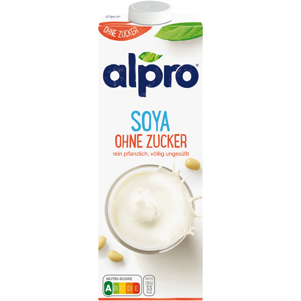 Bild: Alpro Soya Drink ohne Zucker