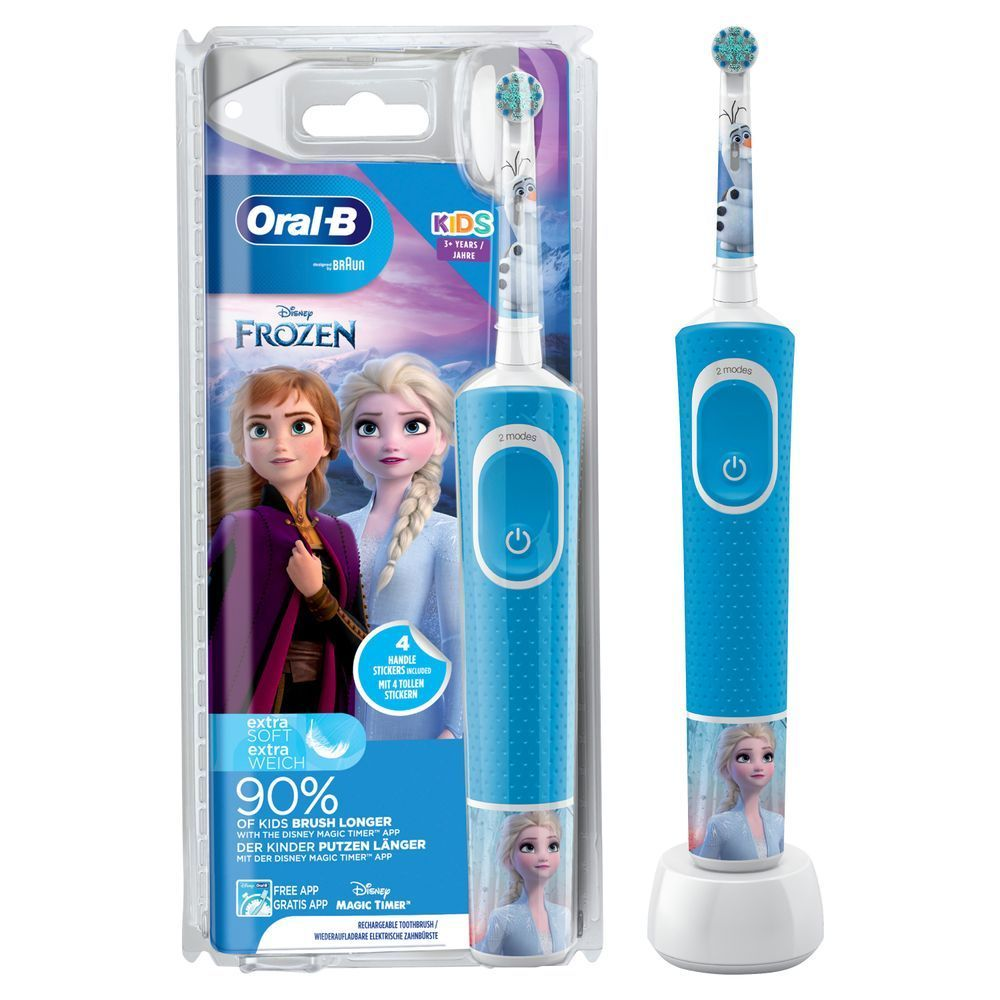 Bild: Oral-B Kids Frozen Elektrische Kinderzahnbürste, Blau
