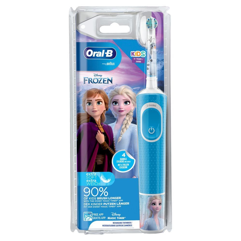 Bild: Oral-B Kids Frozen Elektrische Kinderzahnbürste, Blau