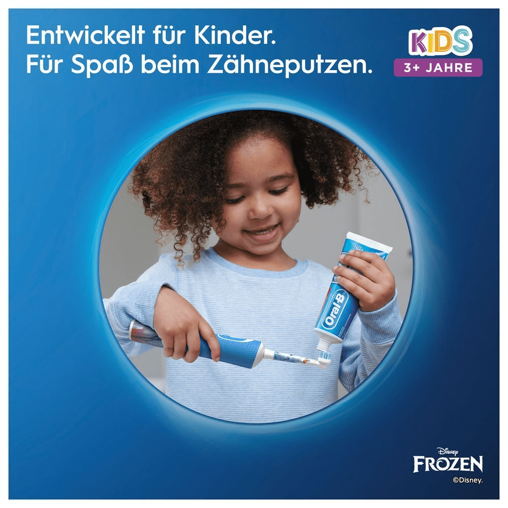 Bild: Oral-B Kids Frozen Elektrische Kinderzahnbürste, Blau