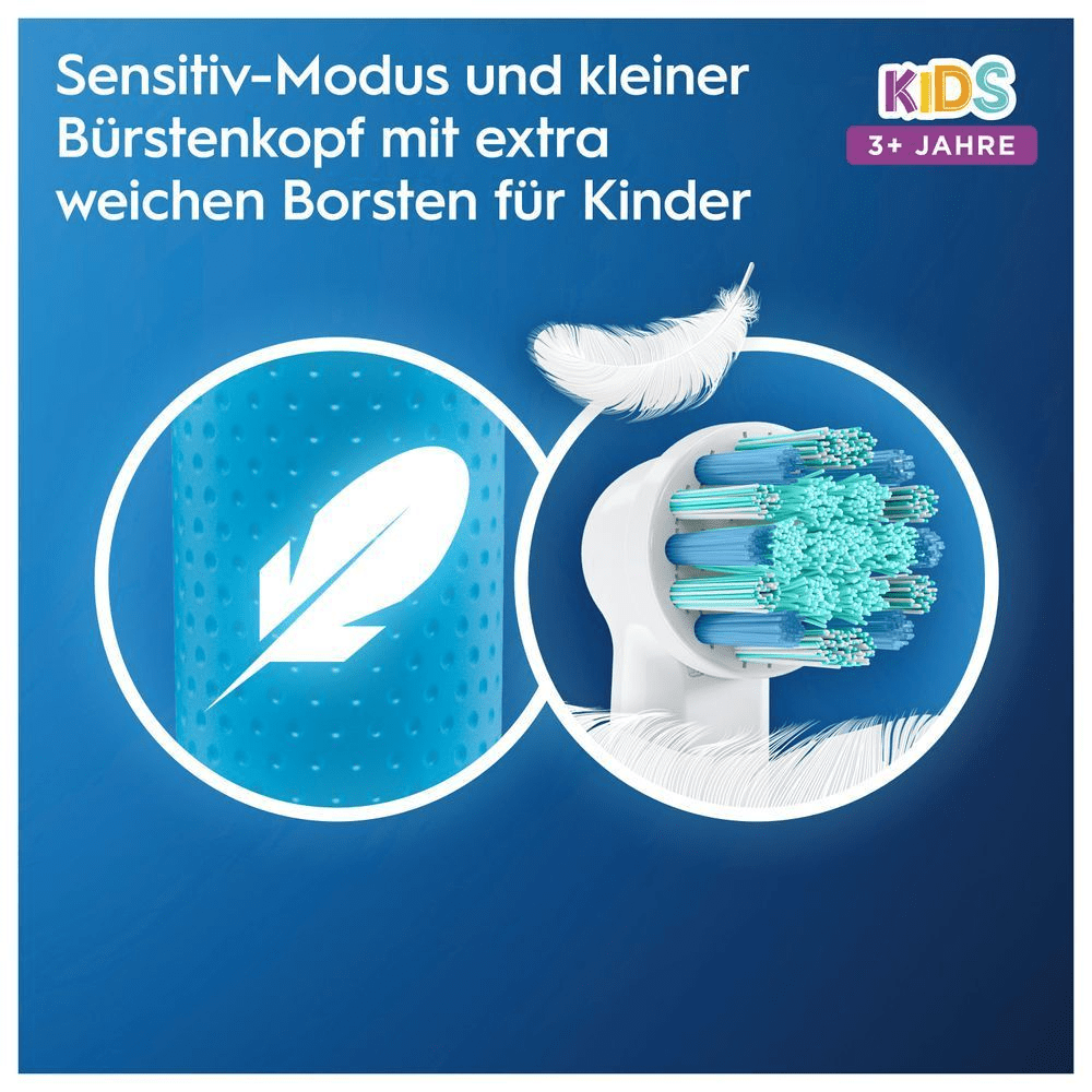 Bild: Oral-B Kids Frozen Elektrische Kinderzahnbürste, Blau