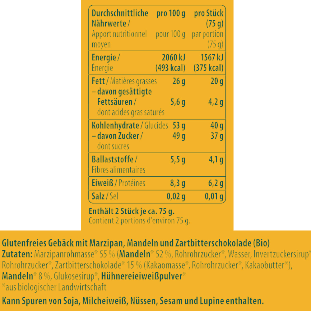 Bild: Alnavit Mandelhörnchen