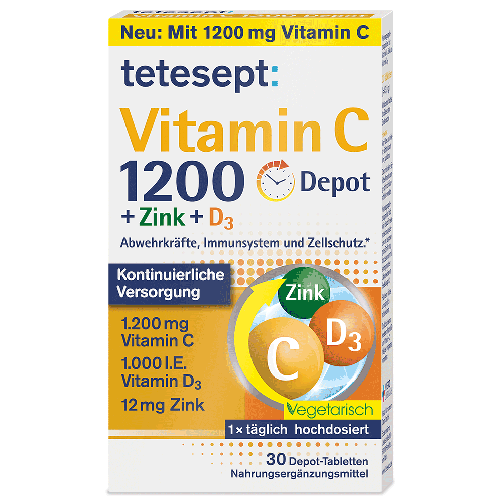 Bild: tetesept: Vitamin C 1200 Depot