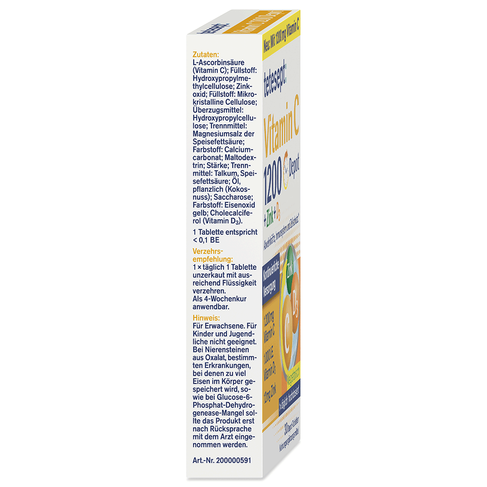 Bild: tetesept: Vitamin C 1200 Depot