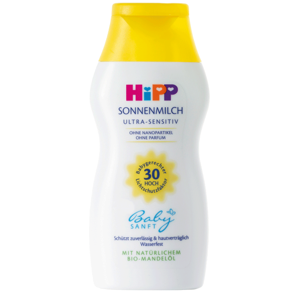 Bild: HiPP Babysanft Sonnenmilch