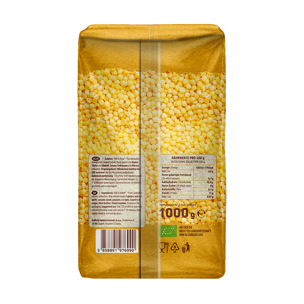 Bild: Nutrigold Hirse