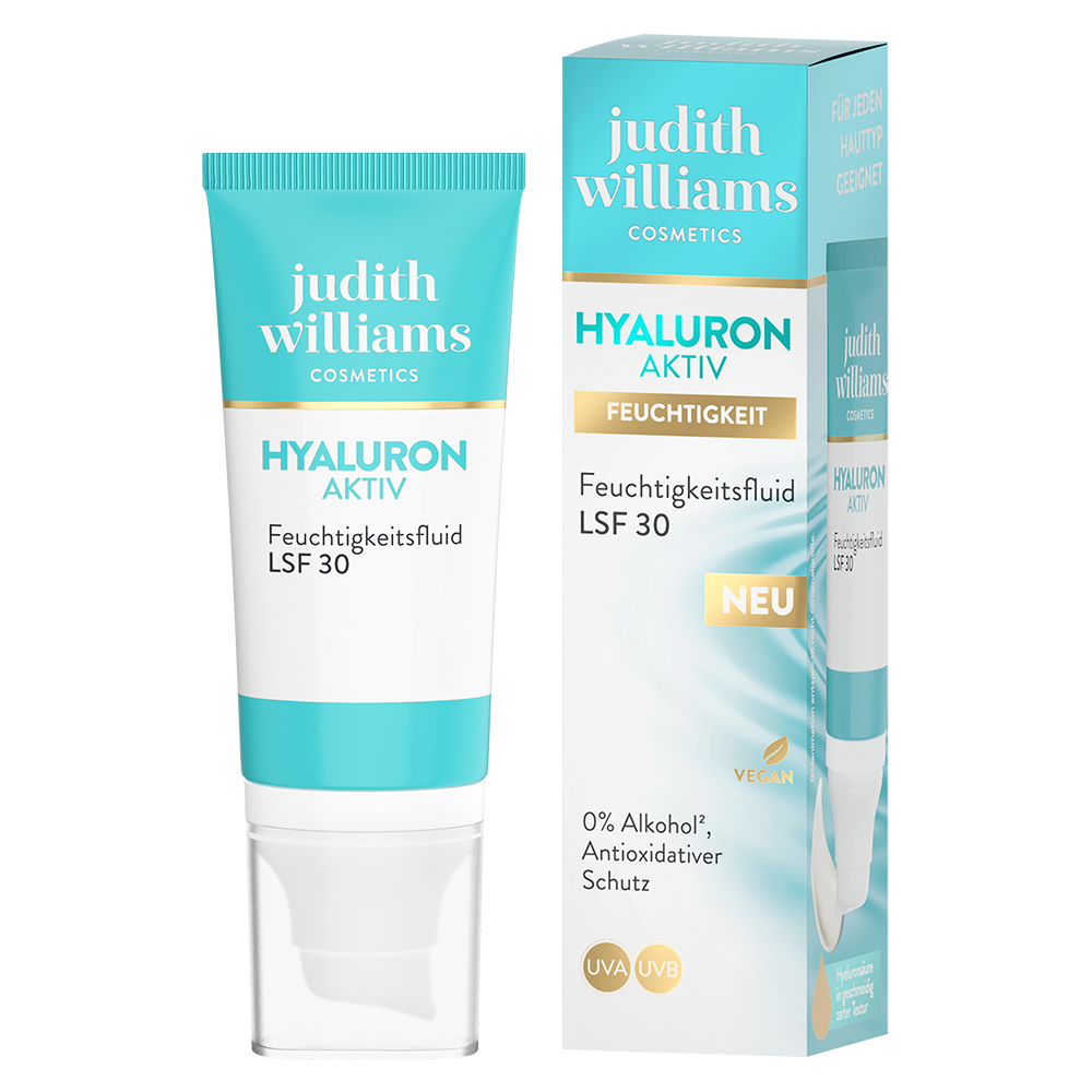 Bild: Judith Williams Feuchtigkeitsfluid LSF30 Hyaluron Aktiv