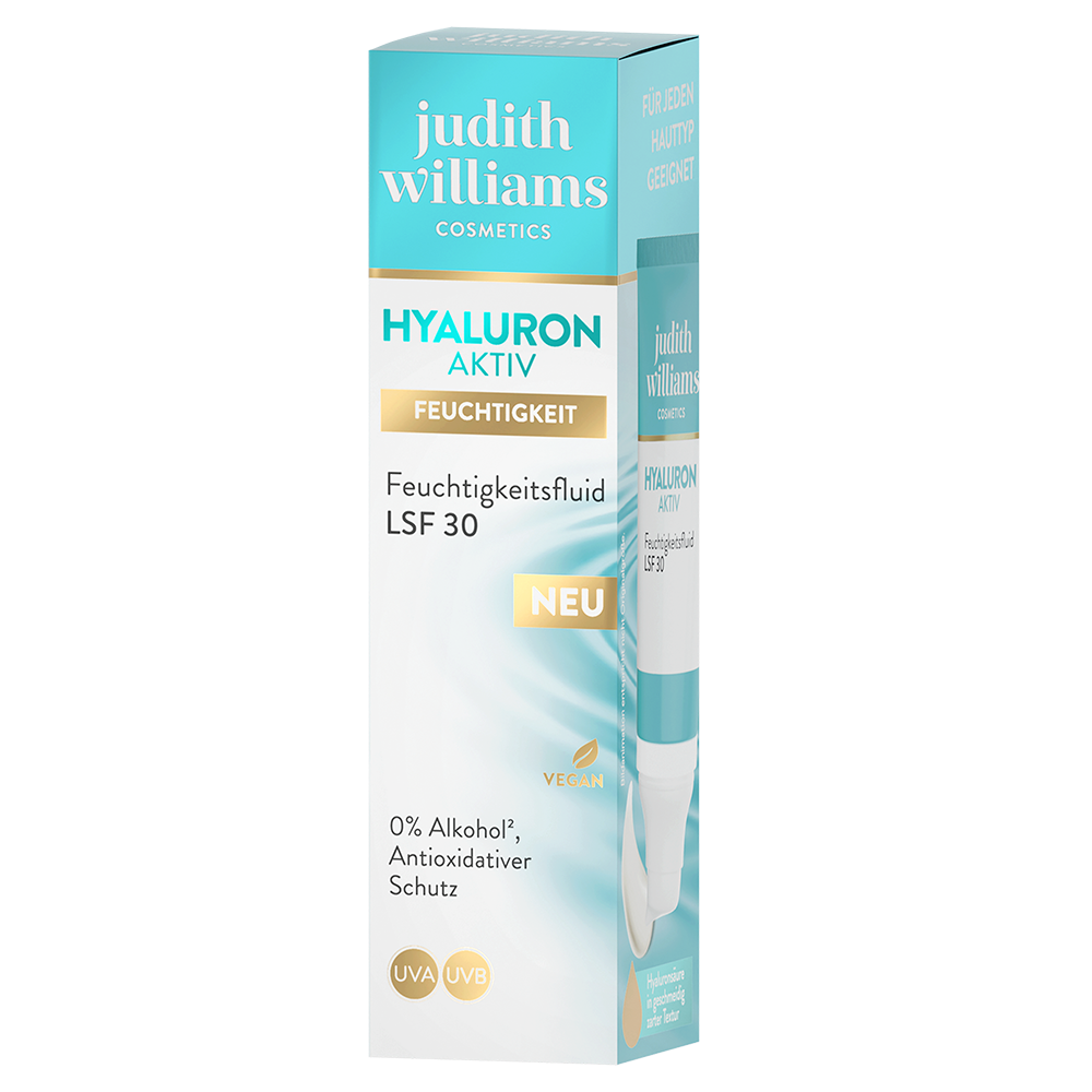 Bild: Judith Williams Feuchtigkeitsfluid LSF30 Hyaluron Aktiv