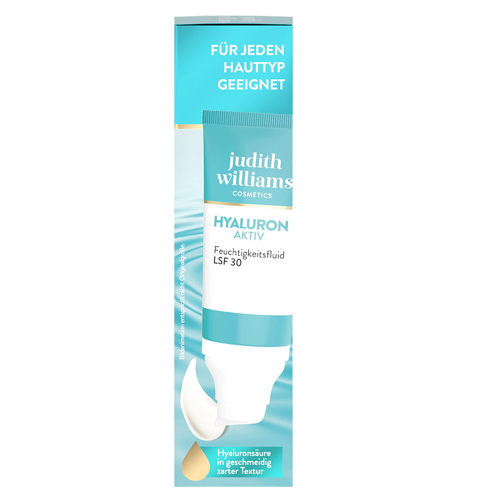 Bild: Judith Williams Feuchtigkeitsfluid LSF30 Hyaluron Aktiv