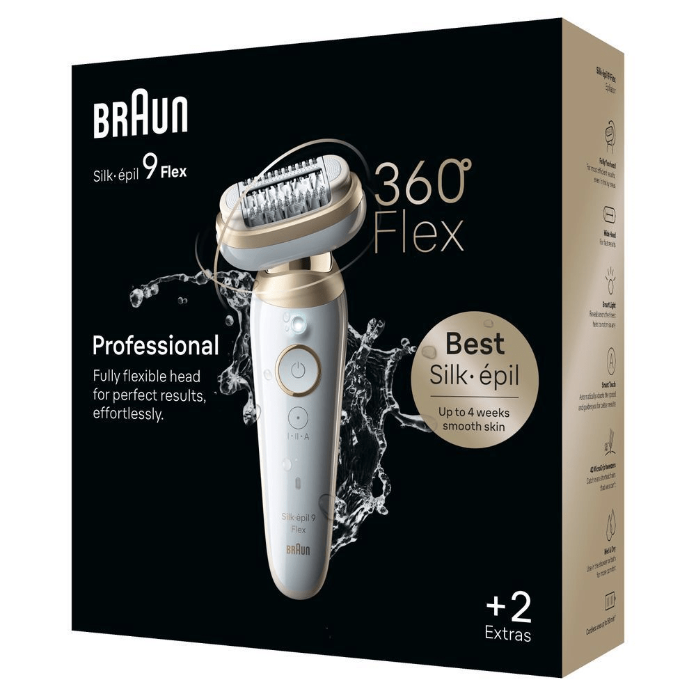 Bild: Braun Silk-épil 9 Flex 9-011 Weiß/Gold