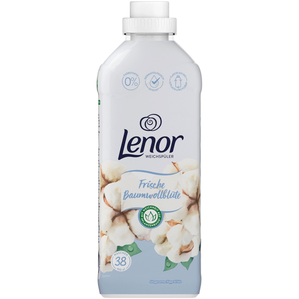 Bild: Lenor Weichspüler, Frische Baumwollblüte