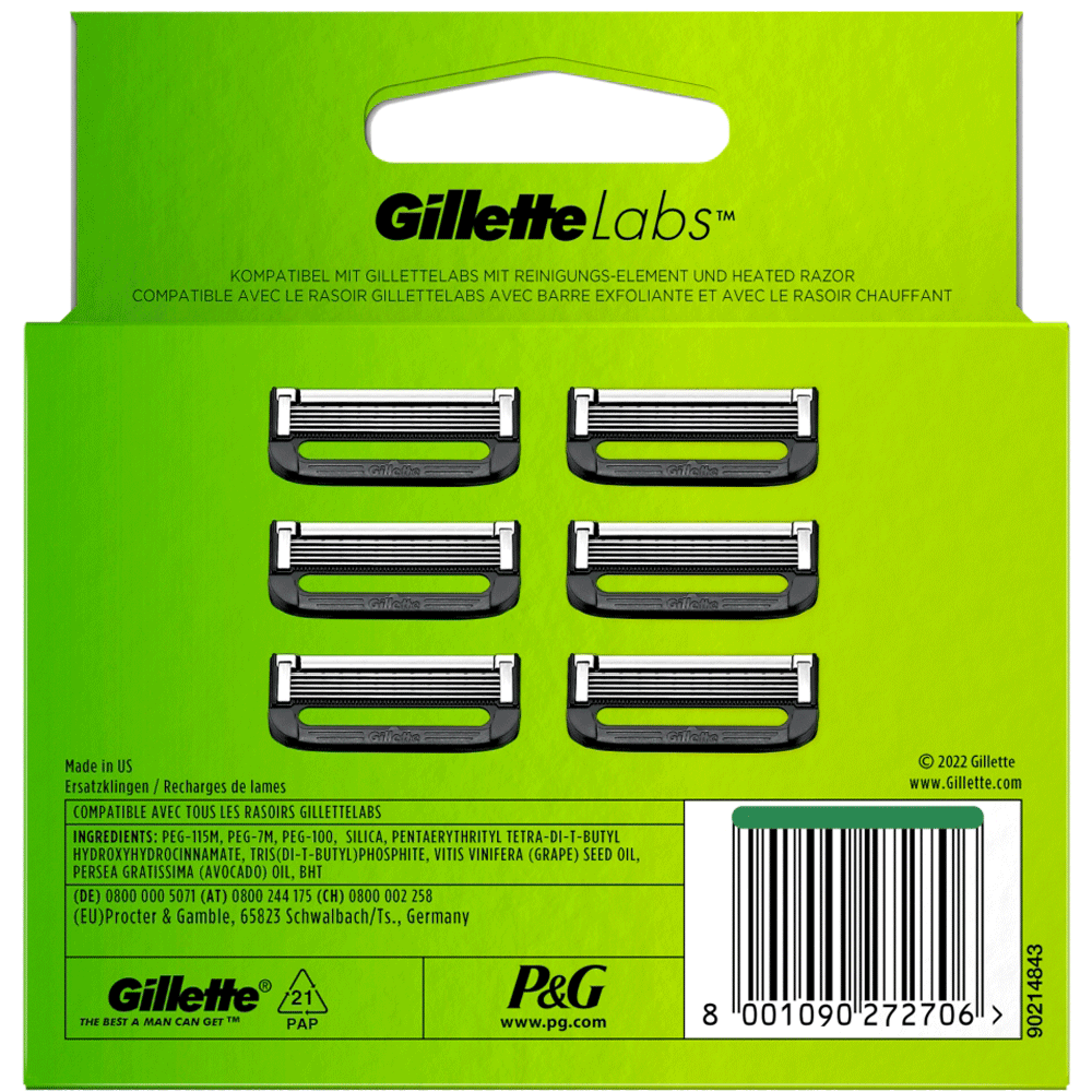 Bild: Gillette Labs Systemklingen