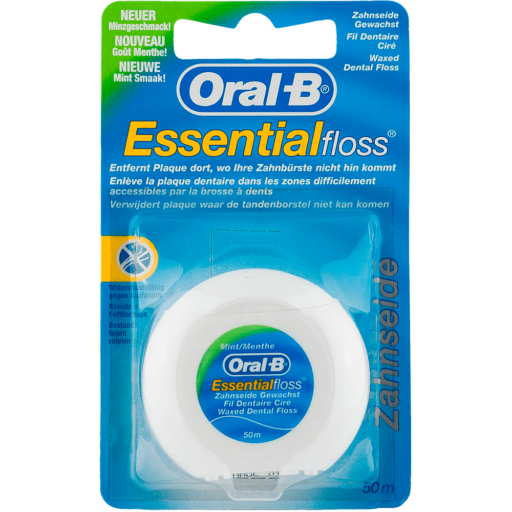Bild: Oral-B Essential Floss Zahnseide Gewachst Minze