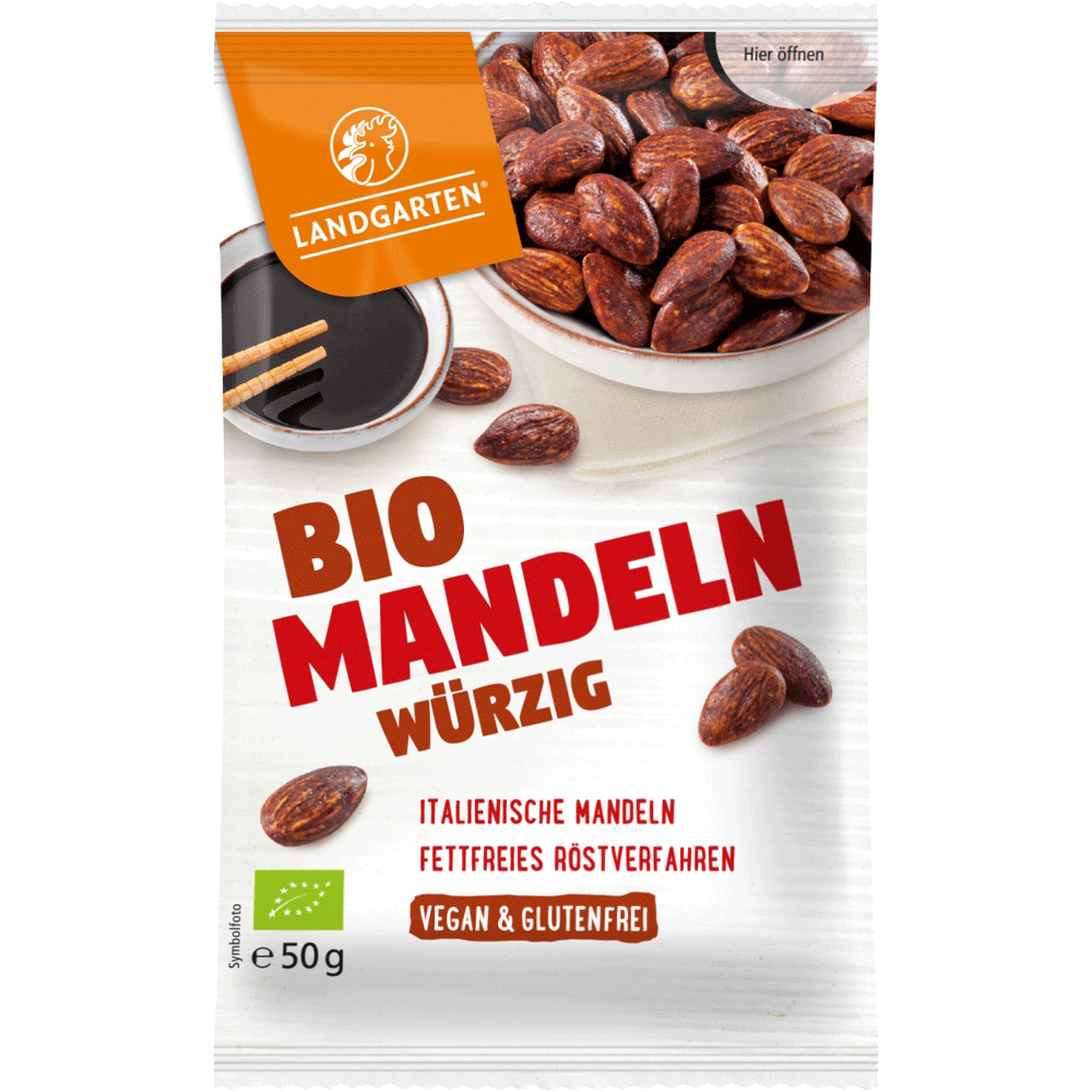 Bild: Landgarten Bio Mandeln Würzig