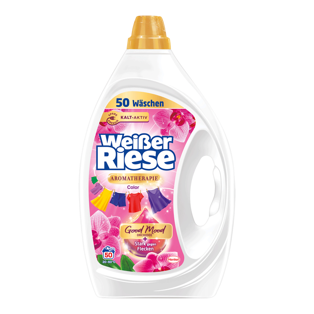 Bild: Weißer Riese Color Aromatherapie Orchidee & Macadamiaöl Gel
