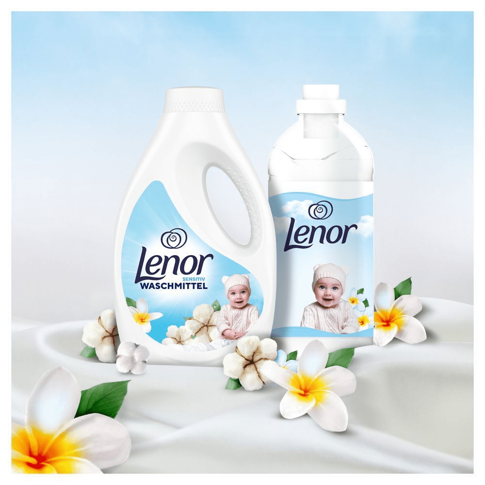 Bild: Lenor Sensitive Flüssigwaschmittel