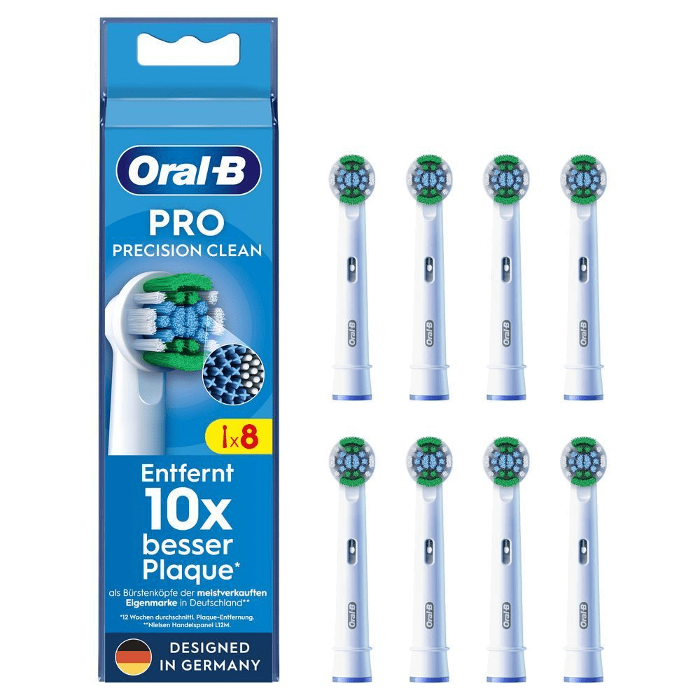 Bild: Oral-B Pro Precision Clean Aufsteckbürsten, Weiß