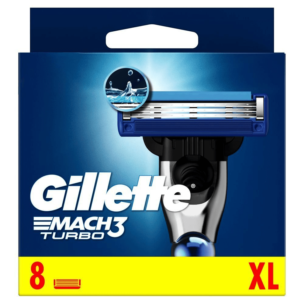Bild: Gillette Mach3 Turbo Rasierklingen für Männer