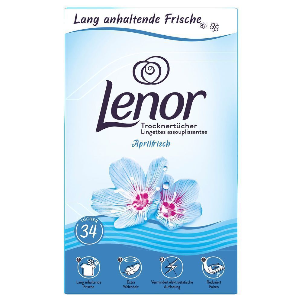 Bild: Lenor Trocknertücher Aprilfrisch