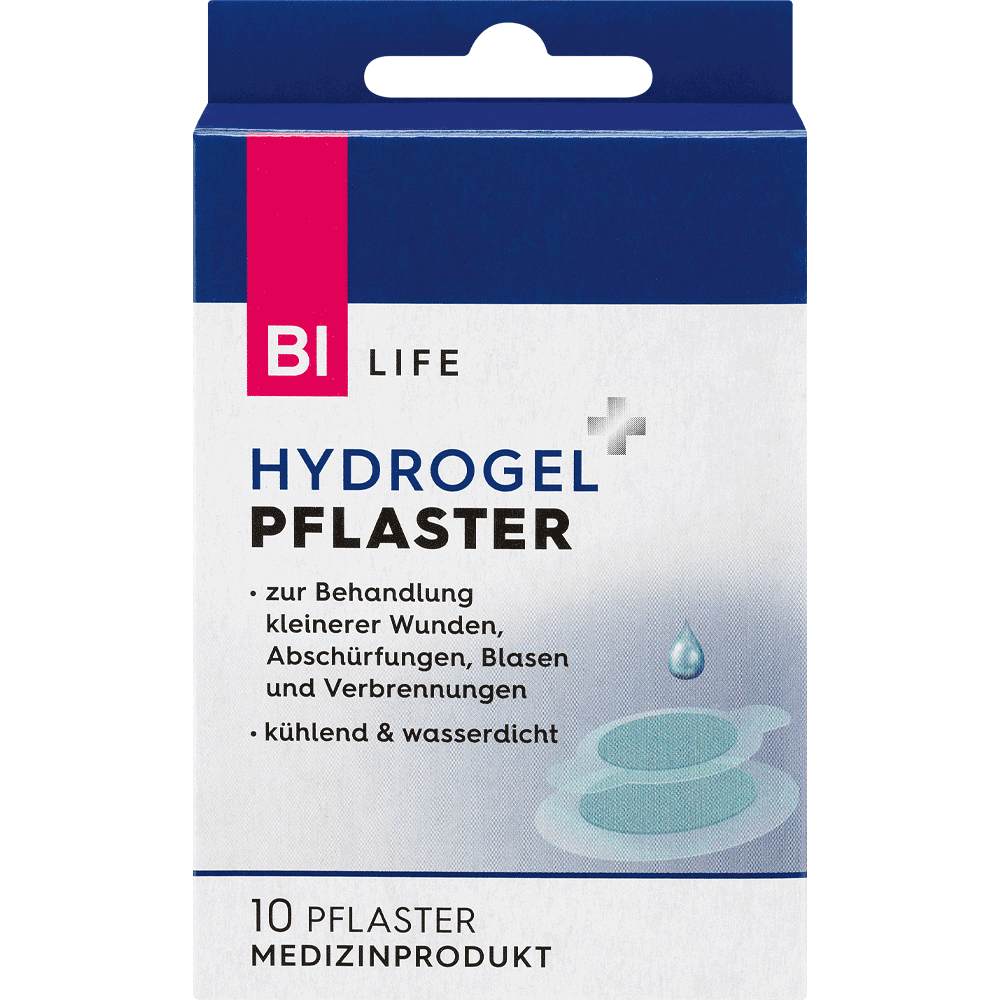 Bild: BI LIFE Hydrogel Pflaster