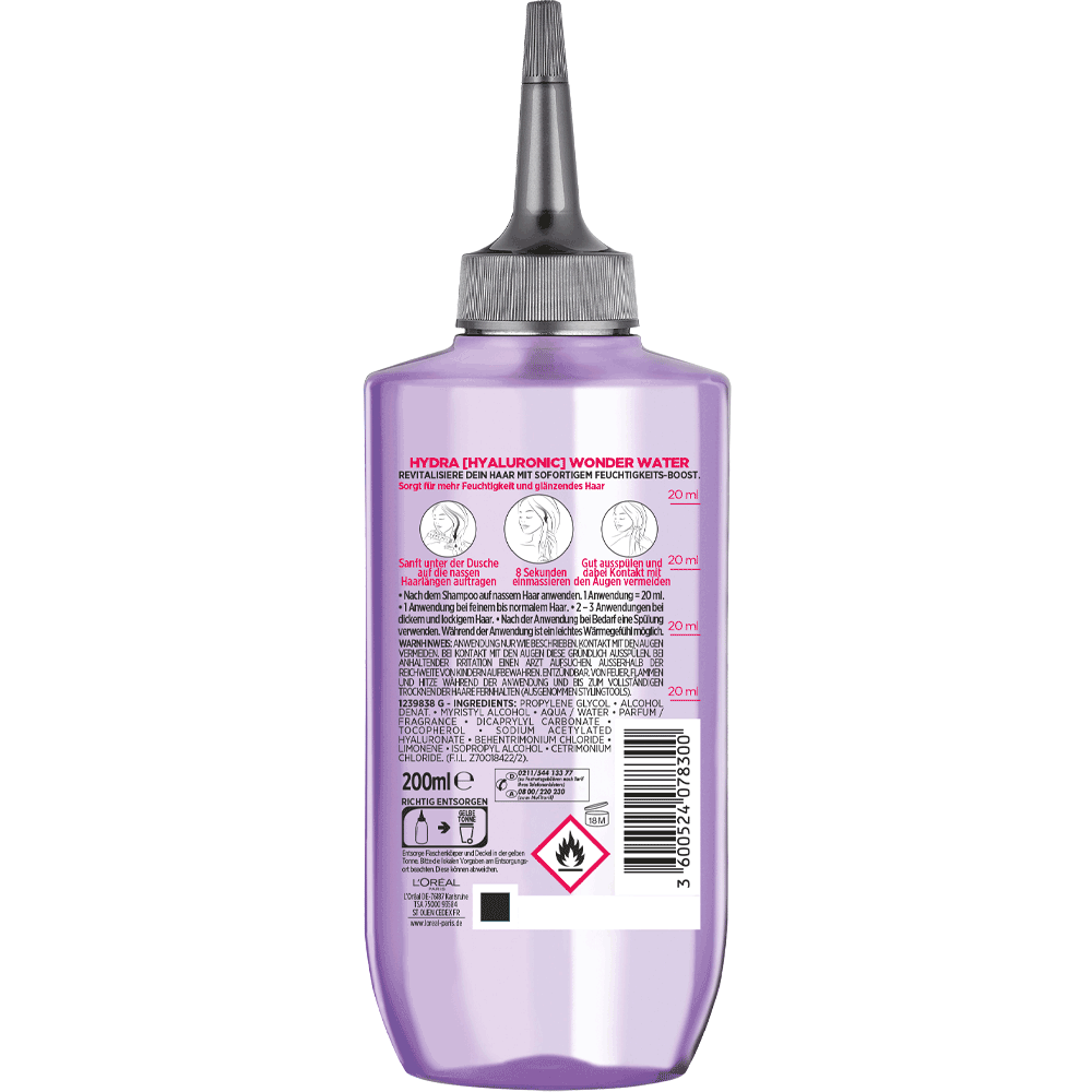 Bild: L'ORÉAL PARIS ELVITAL Haarfluid Hydra Hyaluronic Wonder Water